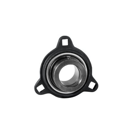 Fafnir Flange Mounted Ball Bearing Unit, 3-Bolt Mount VFD1-3/16